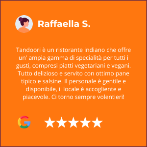2Recensione google ristorante Tandoori Cagliari Raffaella s.