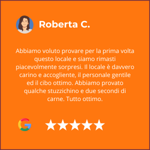 Recensione google ristorante Tandoori Cagliari Roberta c.