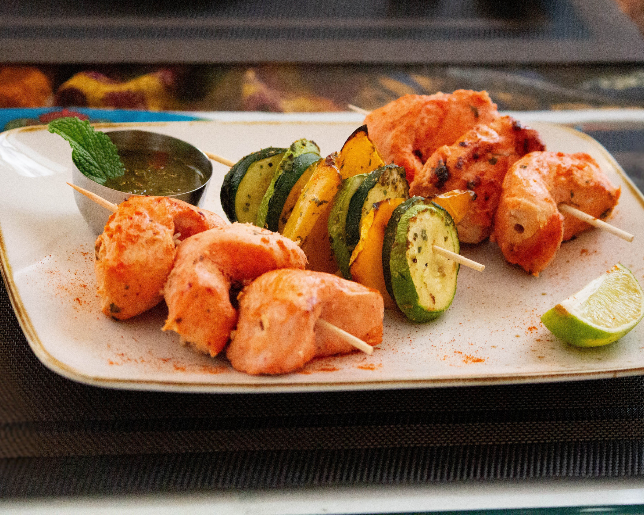 piatto di Pollo tikka - tandoori ristorante indiano cagliari