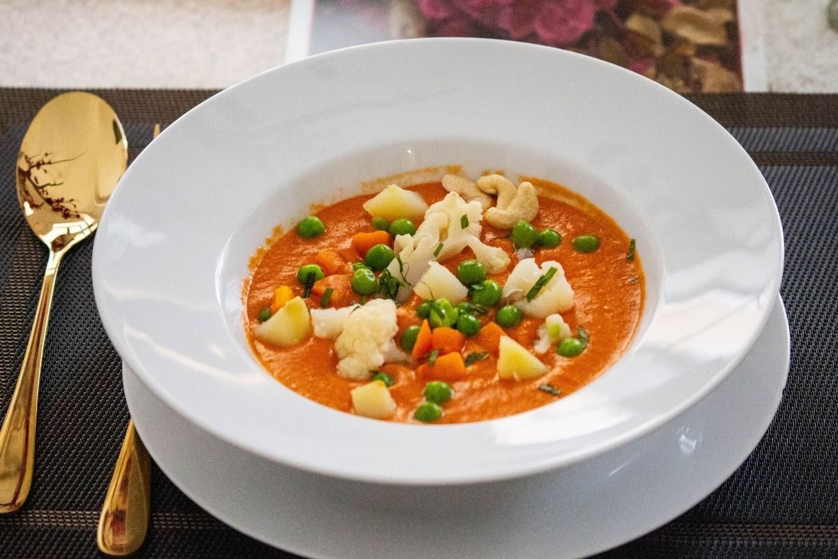 curry vegetariano